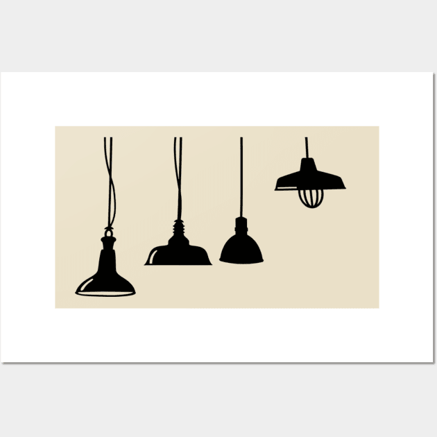 Lamps Wall Art by MiljanaVuckovic